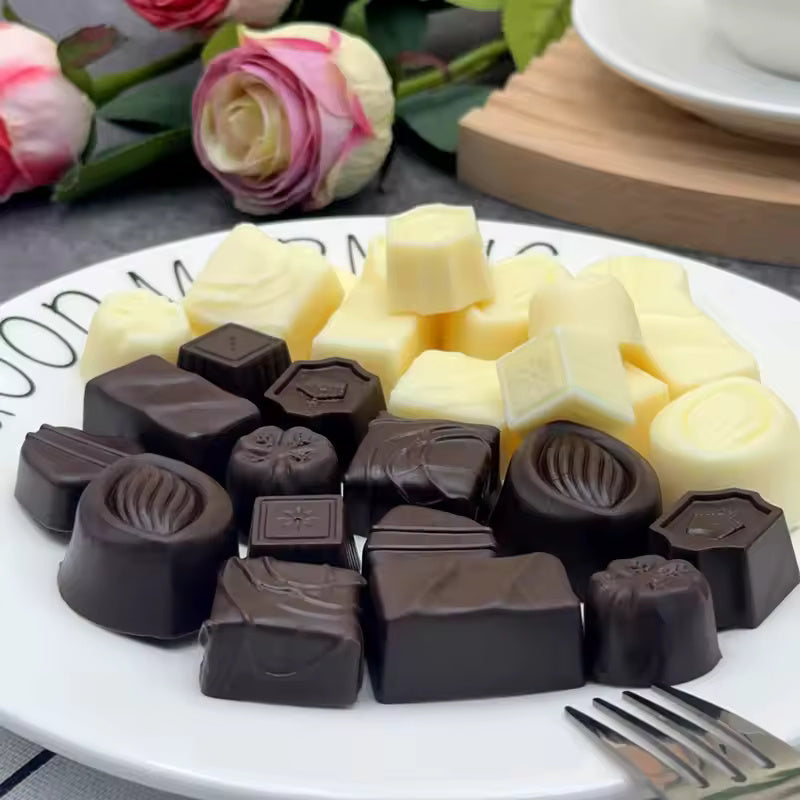 Simulation Chocolate Fake Cake Candy Fake Food Model Dessert Table Snack Decoration Photography Props Ornament Kids Toys